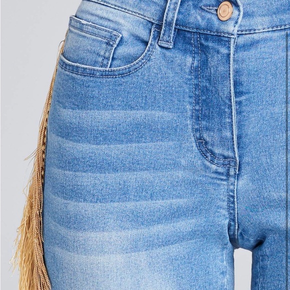 Hello Fringe Jeans - Picture 5 of 6